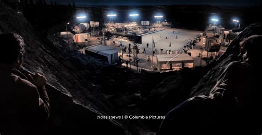 Oasis News 🇧🇷 on Instagram: "Original scene from the film “Close Encounters of the Third Kind,” a 1977 sci-fi classic written and directed by Steven Spielberg. That’s the origin of “This Is Not A Drill,” the recording that’s been used to open Oasis concerts since the early 2000s. The central plot follows Roy Neary, an ordinary electrician whose life changes drastically after an encounter with a UFO, driving him to an obsession with making contact and uncovering the truth about extraterrestrial