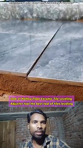83K views · 90 reactions | Hollow Floor Ceramic Tile Leveling Adjuster tool  . . . #reelsvideoシ #fbreelsfypシ゚viral #reelsfbシ #viralreels #fbreels #fypシ #explore #diy #Craft | Psl video creator | Facebook
