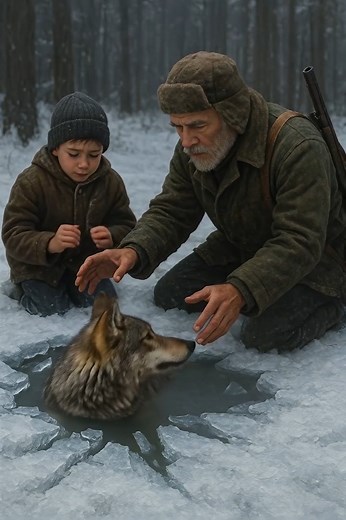 39K views · 198 reactions | A hunter discovers a wolf trapped in the...