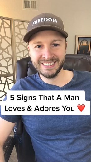 5 Signs That A Man Loves & Adores You #signs #love #datingadvice #datingmemes #datingtips #adoresyou #relationshipadvice #relationshipmemes #adorable | Magnetize Your Man with Brody & Antia Boyd