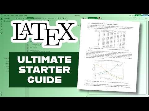 LaTeX for Researchers | Ultimate Starter Guide!