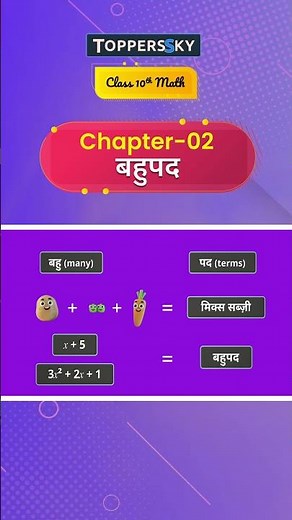 What Are Polynomials? | Class 10th Math Chapter 2 Explained with Animation | ToppersSky