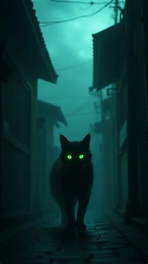 Do Cats See Ghosts? 🐾 The Eerie Truth About Feline Folklore #cat #shorts