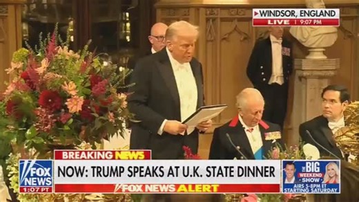Trump, while giving a speech: It is a privilege to be the first American president welcomed here. And if you think about it, a lot of presidents and this was the second state visit and that is the first. Maybe that is going to be the last time — I hope it is, actually. | Progressive Power