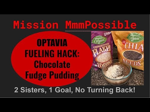 #OPTAVIA Fueling Hack for Chocolate Fudge Pudding - Creamy, chocolatey, flaky and crunchy!