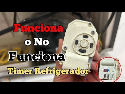 Cómo funciona el timer de un refrigerador // ￼ cómo probar el timer de un refrigerador