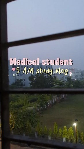 5 a.m morning routine of a medical student 🇧🇩