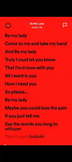 Be My Lady - Jason Dy