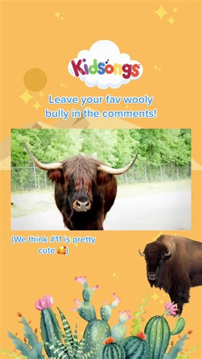 Which wooly bully is your favorite?? Leave your vote in the comments section! 🦬 🐐 #kidsongs #woolybully #pbskids #learningforkids #childrensmusic #pickone #thisorthat #activitiesforkids