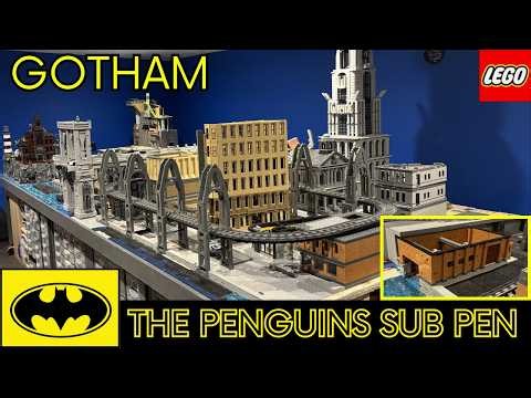 Building GOTHAM CITY in LEGO - The Penguins Submarine Pen