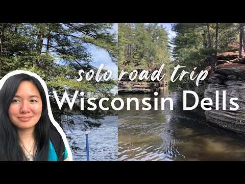 Solo Road Trip to Wisconsin Dells | Upper Dells Boat Tour Adventure