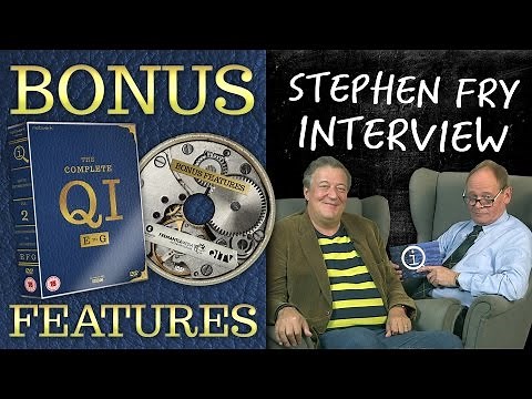 INTERVIEW WITH STEPHEN FRY | QI DVD Bonus Features