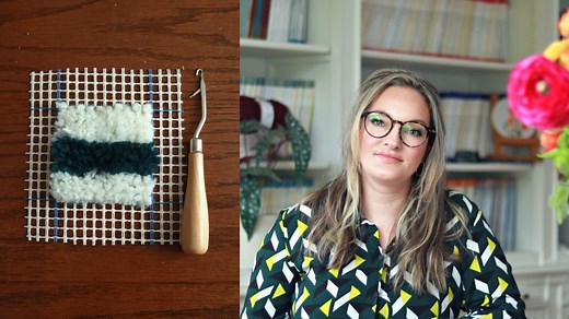 Les bases du point noué : réalisez votre propre tapis | Floor Giebels | Skillshare