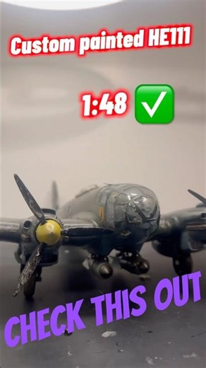 Custom Build Airplane #scalemodel #paint #model #military #war #ww2 #diy #howto #fyp #asmr #modelkit