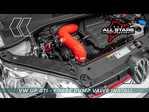 VW UP 1.0 TSI FORGE MOTORSPORT DUMP VALVE Install - How to...