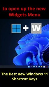 The Best New Keyboard Shortcuts in Windows 11 #shorts