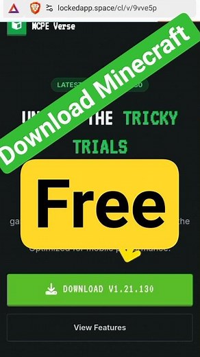 How to download Minecraft free #minecraft #free #freedownload #update 1.21 #minecraft121