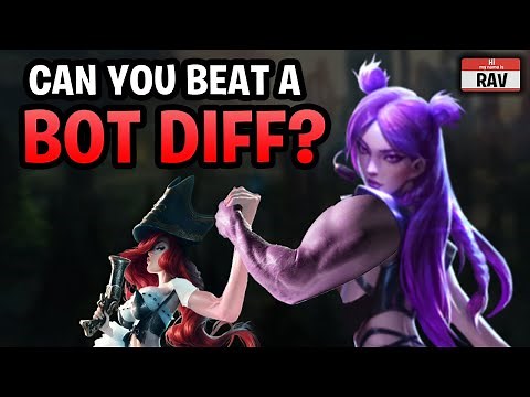 Can You Beat A Bot Diff in League Of Legends