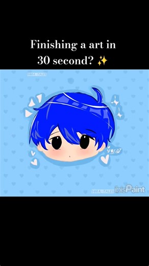 Finishing a art in 30 second using lasso tool👀🥀 #art #fyp #ibispaint #speedpaint