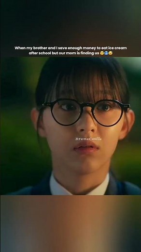 When my brother and I save enough money to eat ice cream but 🥶😅 #kdrama #spiritfingers #shorts