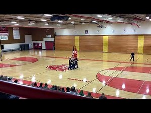 Snohomish MCJROTC Color Guard Team 1 Marysville 2025