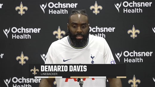 22K views · 327 reactions | Reporter: Do you ever go back and look at your pre-draft scouting report?" Demario Davis: "Yes" Reporter: "Do you do it often?" Davis: "I have it saved in my phone" Watch Davis read the report  | New Orleans Saints | Facebook