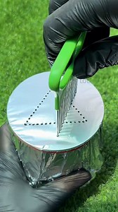 2M views · 35K reactions | ASMR Relaxation with FOIL PIERCING | LOL | Facebook