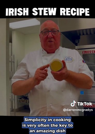 Irish Stew Recipe from Former Royal Chef