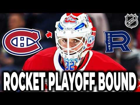 Laval Rocket Clinch Playoff Spot Dominating the AHL MONTREAL CANADIENS NEWS