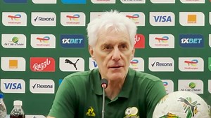 Bafana Bafana head coach Hugo Broos credits players for taking the chances and has more on the tactics that got the better of his Moroccan counterpart Walid Regragui. 📹 #SABCSport's Velile Mnyandu #SABCSportFootball #AFCON2023 | SABC Sport