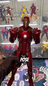 POSING IRON MAN MARK 45 HOT TOY #hottoys #actionfigures #figtok #ironman #marvel #toys #collectibles