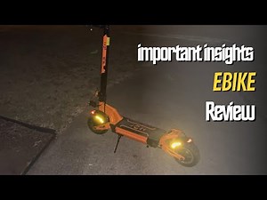 Insights about the JGH X5 Electric Scooter