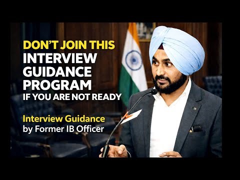 IB ACIO Mock Interview 2025 | Former IB Officer | IB ACIO Interview Preparation 2026