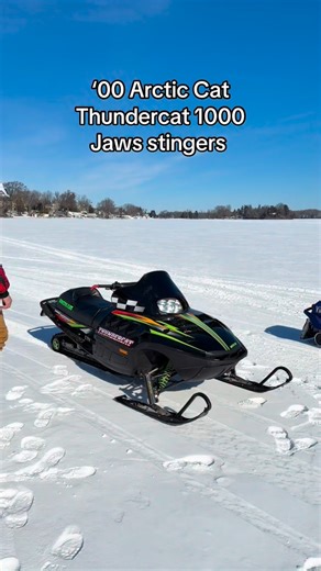 Matt McHugh on Instagram: "2000 Arctic cat thundercat 1000 with jaws stingers so loud! #jaws #stingers #arcticcat #thundercat #1000"