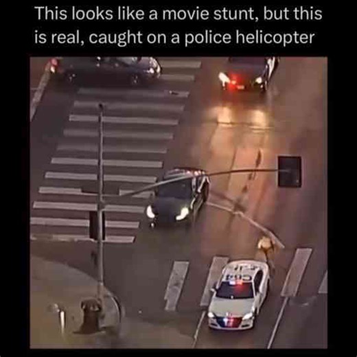 This High Speed Chase Through LA Looks Straight Out Of A Movie
