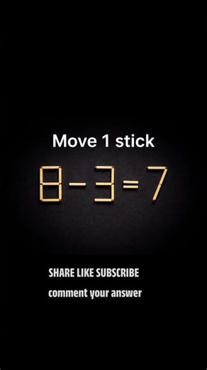 👉 “99% FAIL This Move 1 Stick Puzzle! 😱”
