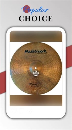 Masterwork Cymbals 20" Master's Choice Crash Paper Thin