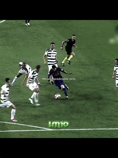 Messi unpredictable skills 💀 #messi #messi_king #goat #fyp #football | messi