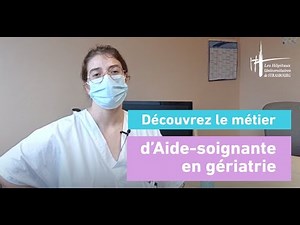 Découvrez le métier d'aide-soignante en gériatrie