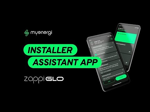 zappi GLO Installer Assistant App