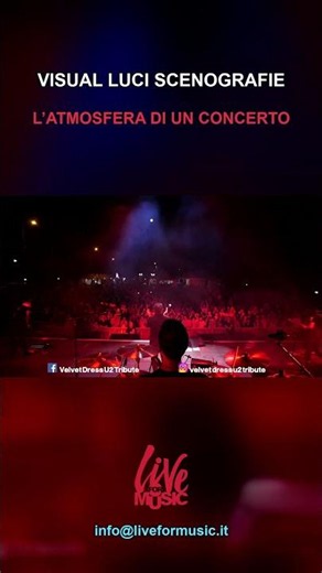 VELVET DRESS: U2 Tribute dal vivo #Shorts