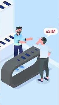 Hol dir eSIM für dein Smartphone - Erklärvideo auf Deutsch - Hochformat