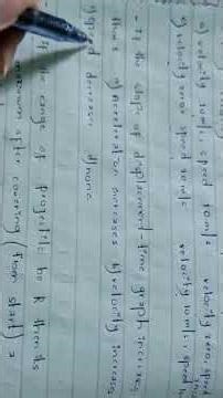 if the slope of displacement time graph increases then