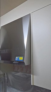 How to install a hood cover neatly and beautifully #kitchenhood