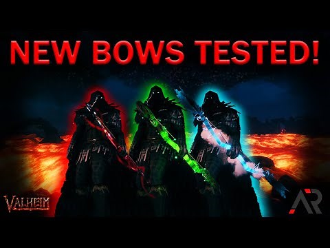 SHOCKING RESULTS! New BEST BOW in Valheim Ashlands Update!