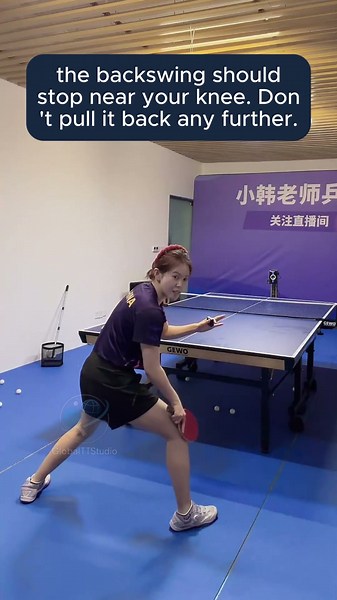 A Hack for a Guaranteed Forehand Loop Against Backspin #tabletennistips #pingpongtips