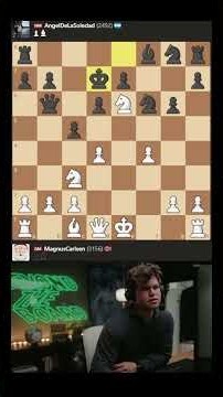 Magnus Carlsen's SHOCKING Castle Sacrifice! #chess