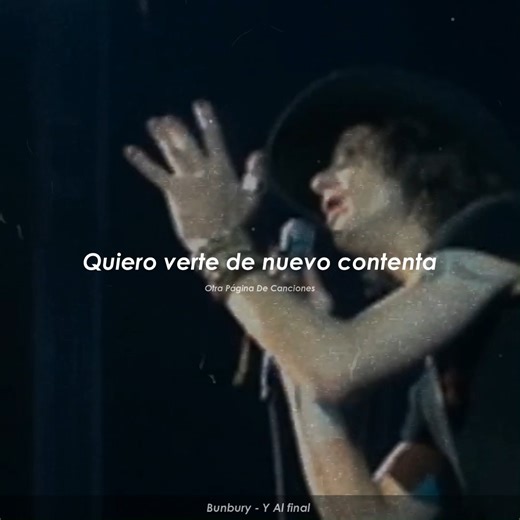 Bunbury - Y Al final. | Otra Página De Canciones.