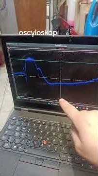 oscyloskop , przebieg sondy lambda .