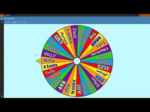 Random Name Picker Wheel